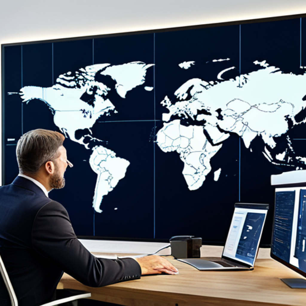 **

"A diverse team of international business professionals collaborating in a modern office, reviewing data on a large screen displaying global trade routes, fully clothed, appropriate attire, safe for work, perfect anatomy, natural proportions, professional setting, high quality, modest, family-friendly."

**